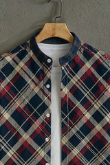Checks Pattern Casual Mens Shirt
