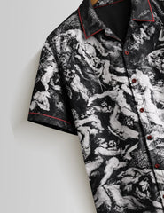 Mankind Black Mens Half Sleeves Shirts - XPST