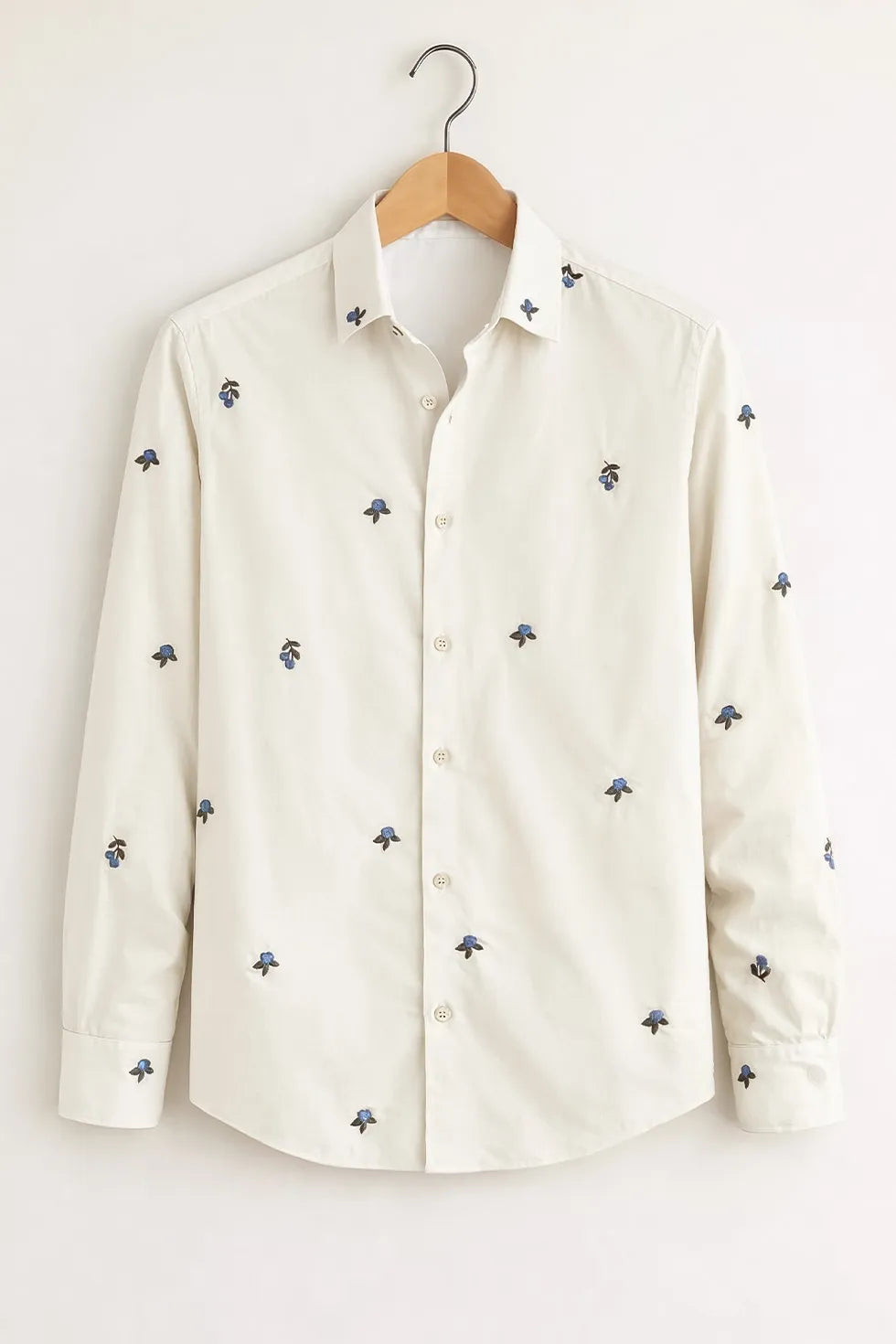 Men’s Off-White Micro Motif Printed Shirt
