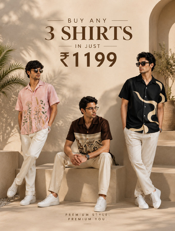 Exclusive Three Shirt Combo